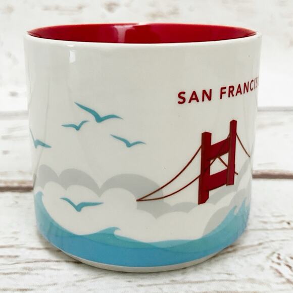 STARBUCKS You Are Here San Francisco Mug 14oz - Picture 4 of 6
